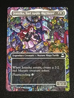 MTG Teenage Mutant Ninja Turtles Jennika, Bad Apple Big Sister Borderless 0203 - Image 1