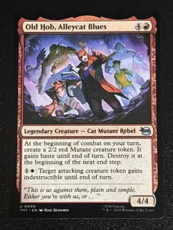 MTG Teenage Mutant Ninja Turtles Old Hob, Alleycat Blues 0099 NM - Image 1