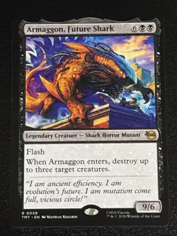 MTG Teenage Mutant Ninja Turtles Armaggon, Future Shark 0058 NM Rare - Image 1
