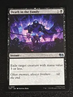 MTG Teenage Mutant Ninja Turtles Death in the Family 0061 NM - Image 1