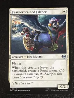 MTG Teenage Mutant Ninja Turtles Featherbrained Filcher 0006 NM - Image 1