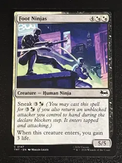MTG Teenage Mutant Ninja Turtles Foot Ninjas 0147 NM - Image 1