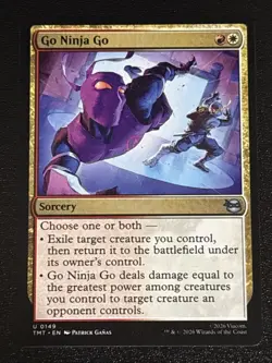 MTG Teenage Mutant Ninja Turtles Go Ninja Go 0149 NM - Image 1