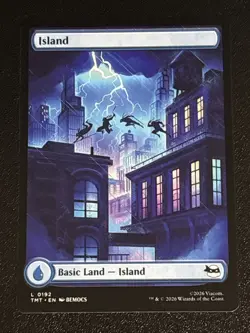 MTG Teenage Mutant Ninja Turtles Island Full Art 0192 NM - Image 1