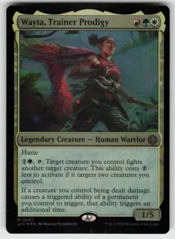 Wayta, Trainer Prodigy Foil M Commander: The Lost Caverns of Ixalan 7 MTG - Image 1