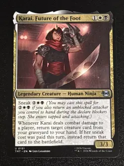 MTG Teenage Mutant Ninja Turtles Karai, Future of the Foot 0151 NM - Image 1