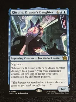 MTG Teenage Mutant Ninja Turtles Kitsune, Dragon's Daughter 0041 NM Rare - Image 1