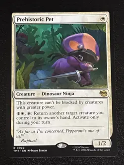 MTG Teenage Mutant Ninja Turtles Prehistoric Pet 0022 NM Rare - Image 1