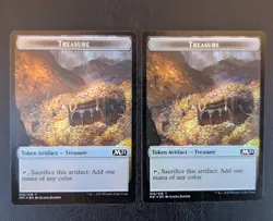 Angel (001) Treasure (015) Double-Sided Token - Foil - M21 - Image 1