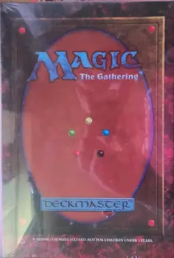 1995 Magic The Gathering 4th Edition Starter Deckmaster Factory Sealed Box! - Image 1