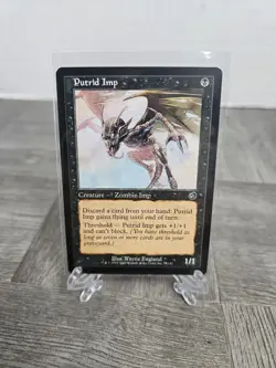 MTG Magic the Gathering Putrid Imp (77/143) Torment LP - Image 1