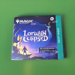 Magic the Gathering Lorwyn Eclipsed Draft Night Box (12 Booster Packs) sealed - Image 1