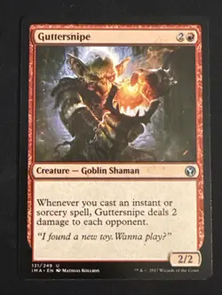 1x Guttersnipe (131) Iconic Masters LP MTG Magic the Gathering x1 MKE - Image 1