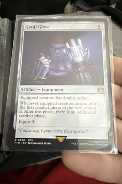 Genji Glove Final Fantasy Regular MTG R0258 T281 - Image 1