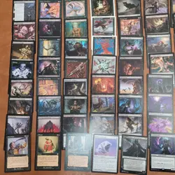 The Raven Man's Fancy Art OLDSCHOOL EVIL Pure BLACK DISCARD Commander MTG Deck - Image 3