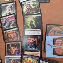 The Raven Man's Fancy Art OLDSCHOOL EVIL Pure BLACK DISCARD Commander MTG Deck - Image 5