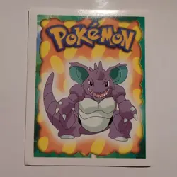 Pokemon - Nidoking - Topps Merlin Sticker - Series 1 - #34/240 - 1999 - Image 1
