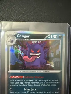 Pokemon Gengar Not GameStop Promo Stamped. Near Mint - Image 2