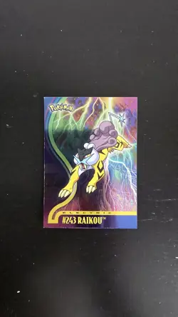 Pokemon Tcg Raikou [Holo] #243 Pokemon 2001 Topps Johto Champions LP - Image 3