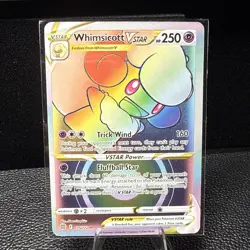 Whimsicott VSTAR 175/172 SWSH09: Brilliant Stars Secret Rare Pokemon Card - Image 1