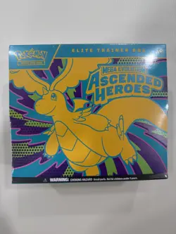 Pokemon Mega Evolution Ascended Hero’s Elite Trainer Box ETB- Sealed and New - Image 1