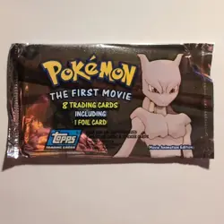 Pokemon Booster Topps - The First Movie - Leer - English - Mewtu/Mewtwo Artwork - Image 1