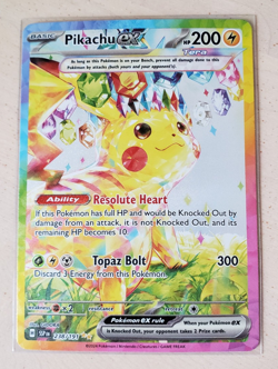 Pikachu EX 238/191 Pokemon Surging Sparks Special Illustration Rare, LP See desc - Image 1