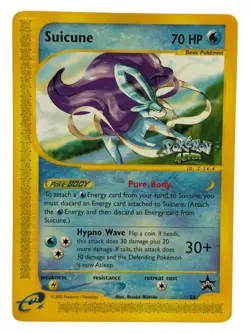 Suicune - 53 Pokemon 4Ever Promo 2002 WOTC - E Reader - Pokemon TCG - Image 1