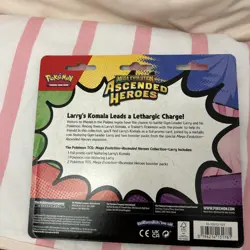 Pokemon TCG Mega Evolution Ascended Heroes Larry’s Komala 2 Pack Blister Sealed - Image 3