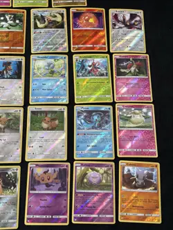 Pokemon Cosmic Eclipse Sun & Moon Holo & Reverse Holo Lot - Image 4