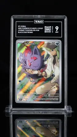 N'S ZORUA - 2025 POKEMON SVP #189 JOURNEY TOGETHER ETB PROMO [TAG 9] - Image 1