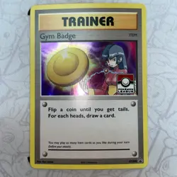 Trainer Gym Badge Sabrina - XY208 - League Promo NM Promo Pokemon NM - Image 1