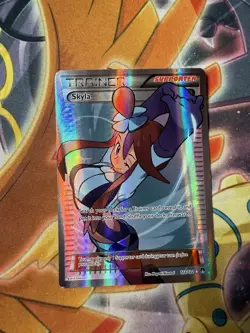 Skyla 122/122 Breakpoint XY Full Art Trainer Holo RARE Pokemon TCG - Image 1