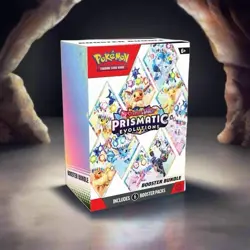 Pokemon TCG: S&V Prismatic Evolutions Booster Bundle (6pks) Factory Sealed - Image 1