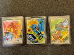 Pokemon First Partner Illustration Collection Series 1 **Kanto Gen 1 Starters** - Image 1