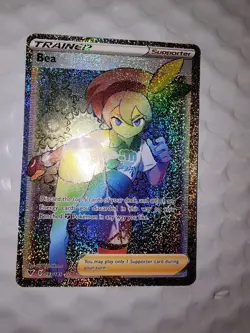Bea 193/185 Rainbow Secret Rare Full Art SWSH04: Vivid Voltage Pokemon TCG - NM - Image 1