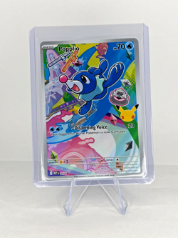 Pokemon TCG NM Popplio 045 Me: Mega Evolution Promo Holo 2026 - Image 1
