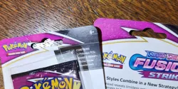 Pokemon TCG Fusion Strike Checklane Blister Pack Set - Blitzle & Tepig Sealed - Image 3