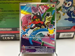 Pokemon TCG First Partner Illustration Collection Gen 7 Starters MEP EN 30th - Image 4