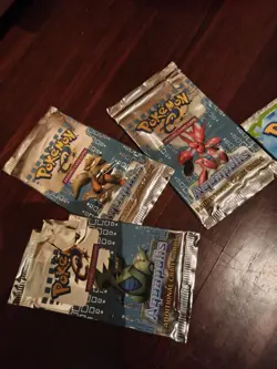 pacchetti pokemon vintage vuoti - Image 2