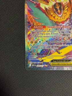 Pokemon TCG Mega Hawlucha EX ASCENDED HEROES 283/217 Rare Full Art Holo English - Image 5