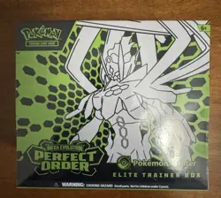 POKEMON PERFECT ORDER POKEMON CENTER ETB ELITE TRAINER + BOOSTER BOX LOT - Image 3