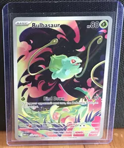 Bulbasaur 133/132 Illustration Rare - Pokemon TCG 2025 Mega Evolution - NM - Image 1