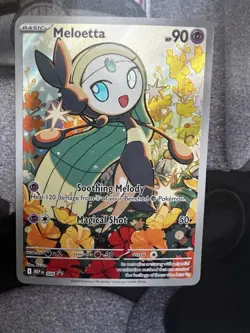 Meloetta MEP 026 - Illustration Rare Black Star Promo - Pokemon TCG - NM - Image 1