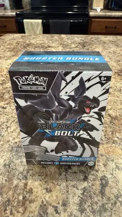 Pokemon TCG Scarlet Violet Black Bolt Booster Bundle New Sealed - Image 1