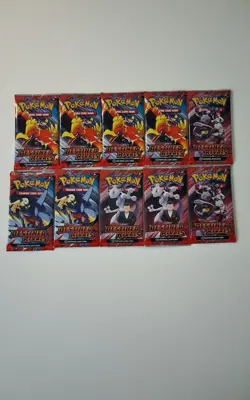 10 x Pokemon Destined Rivals Booster Packs Factory Sealed - Image 1
