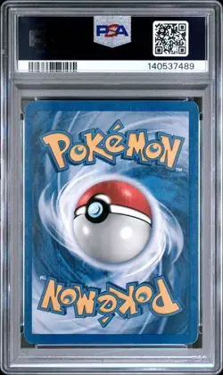 1999 POKEMON GAME 1ST ED #8 MACHAMP-HOLO PSA 7 NM - Image 2