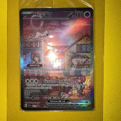 Mew EX SVP 053 Pokemon TCG Scarlet Violet 151 UPC Sealed Black Star Promo - Image 3