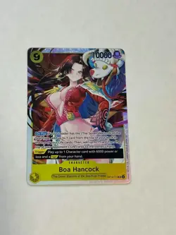 Boa Hancock SR OP14-112 The Azure Sea's Seven English One Piece TCG Super Rare - Image 1