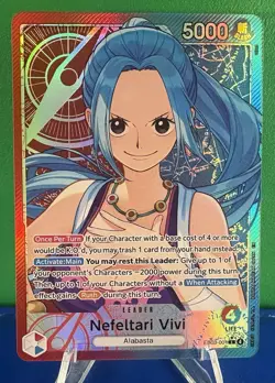 Nefeltari Vivi EB03-001 (Alt Art) One Piece Extra Booster: Heroines - Near Mint - Image 1